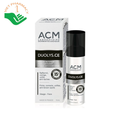 Tinh chất dưỡng trắng da, giảm thâm, cải thiện lão hóa ACM Duolys C.E Intensive Anti Oxydant Serum 15ml