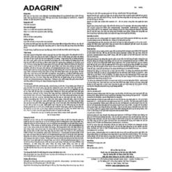 Thuốc cường dương ADAGRIN 50mg (Hộp 1 vỉ 3 viên)