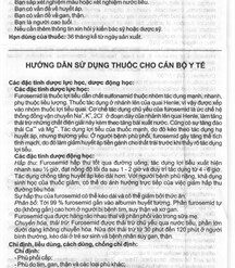 Agifuros 40Mg trị tăng huyết áp, tăng canxi huyết, trị phù