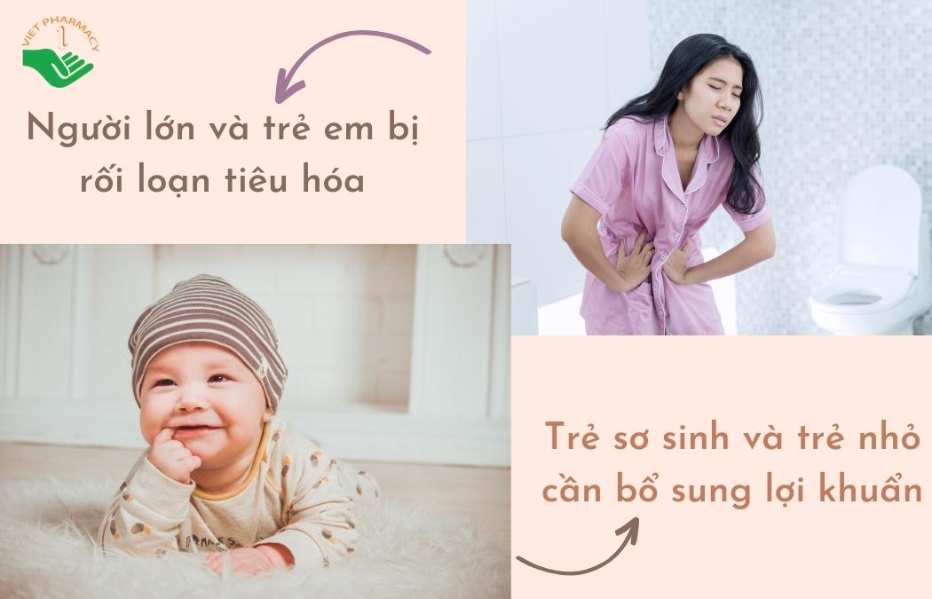Người lớn, trẻ em và trẻ sơ sinh đều có thể dùng men vi sinh Bifina