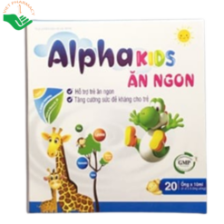 Siro Alpha Kids dành cho trẻ biếng ăn, chậm lớn, suy dinh dưỡng, tăng cường sức đề kháng cho trẻ