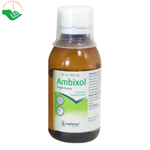 Thuốc Ambixol 15mg 5ml syrup