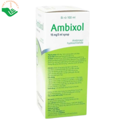 Thuốc Ambixol 15mg 5ml syrup
