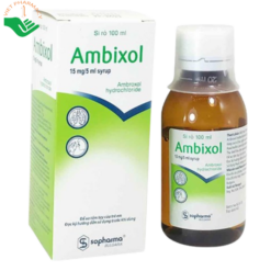 Thuốc Ambixol 15mg 5ml syrup