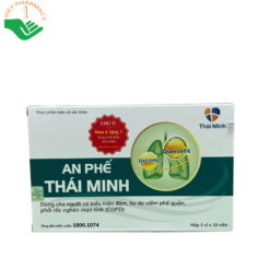 Thực phẩm bảo vệ sức khỏe An Phế Thái Minh (hộp 6 vỉ x 10 viên)