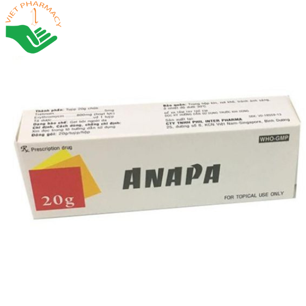 Anapa Cream 20g trị mụn