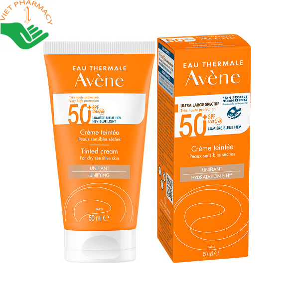Kem chống nắng Avene Very High Protection Tinted Cream SPF50+