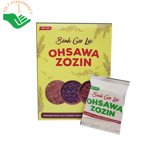 Bánh gạo lứt Ohsawa Zozin cho người bị tiểu đường