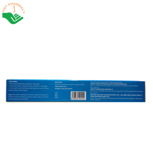Thực phẩm bảo vệ sức khỏe Thymodulin Yến Sào Kingpharma Usa (Hộp 4 vi x 5 ống)