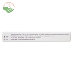 Betaloc ZOK 50mg trị tăng huyết áp, đau thắt ngực