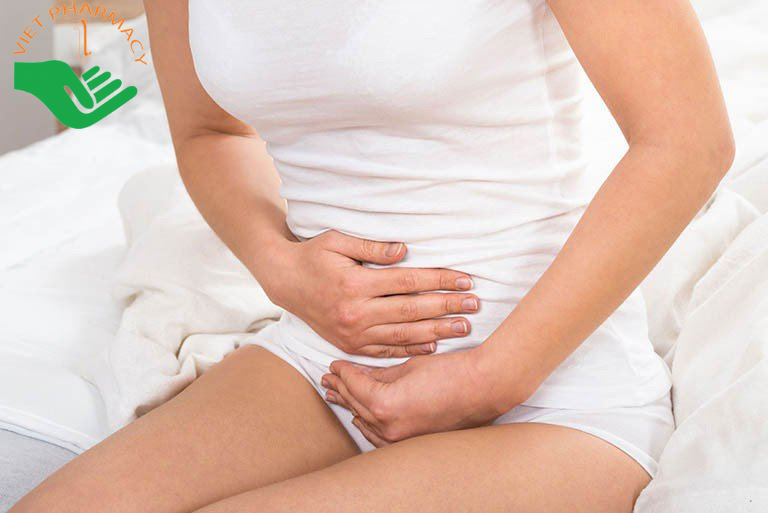 Đau bụng dưới - biểu hiện sau khi đặt thuốc phụ khoa