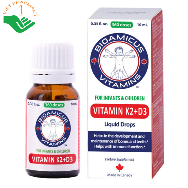 BioAmicus Vitamin D3 K2