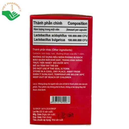 Biolacto Capsules bổ sung lợi khuẩn