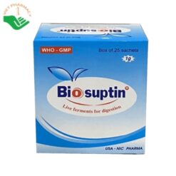 Biosuptin giúp cân bằng hệ vi sinh đường ruột (1 hộp x 25 gói)