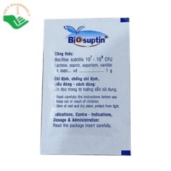 Biosuptin giúp cân bằng hệ vi sinh đường ruột (1 hộp x 25 gói)