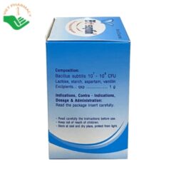 Biosuptin giúp cân bằng hệ vi sinh đường ruột (1 hộp x 25 gói)
