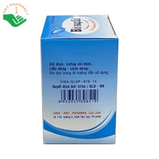 Biosuptin giúp cân bằng hệ vi sinh đường ruột (1 hộp x 25 gói)