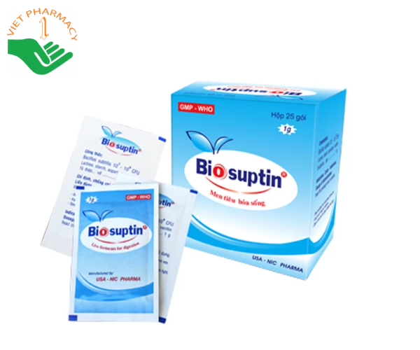Biosuptin giúp cân bằng hệ vi sinh đường ruột