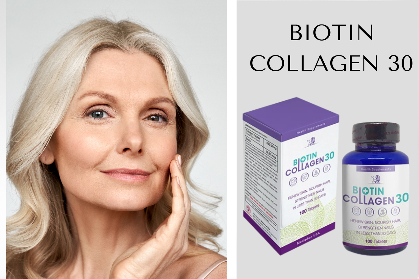 Viên uống Biotin Collagen 30