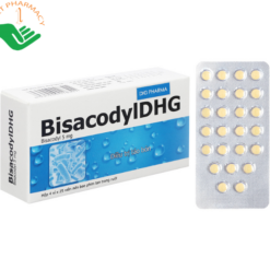 BisacodylDHG 5mg trị táo bón