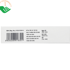 BisacodylDHG 5mg trị táo bón