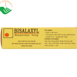 Bisalaxyl 5mg trị táo bón