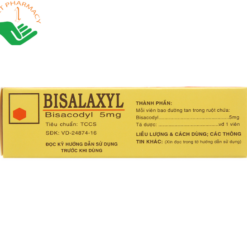 Bisalaxyl 5mg trị táo bón