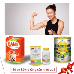 Bộ ba sản phẩm hỗ trợ tăng cân hiệu quả