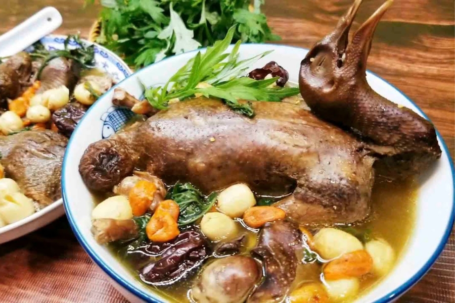 Bồ câu hầm đông trùng hạ thảo