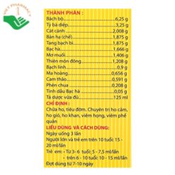 Bổ phế TW3 Chỉ Khái Lộ