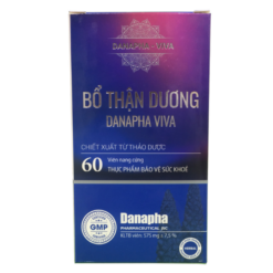 Thực phẩm bảo vệ sức khoẻ Bổ thận dương DANAPHA VIVA (Hộp 60 viên)