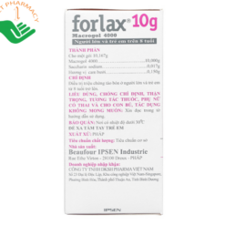 Bột pha dung dịch uống Forlax 10g trị táo bón