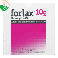 Bột pha dung dịch uống Forlax 10g trị táo bón