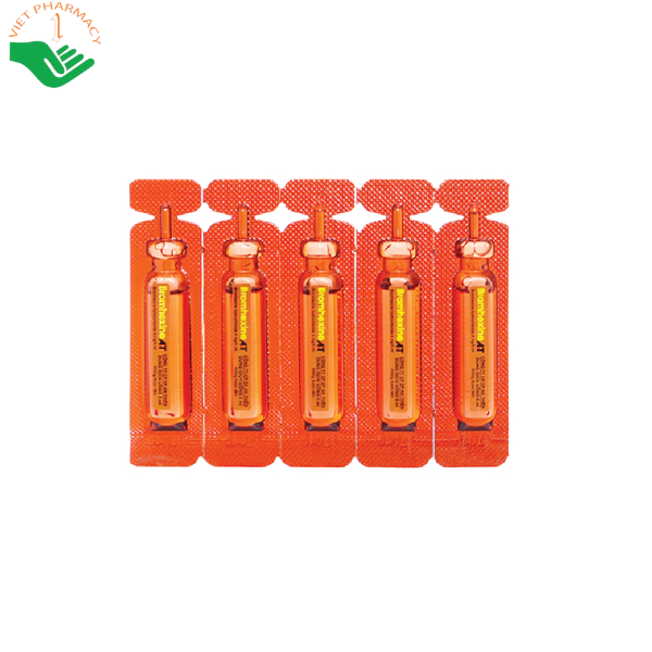 Thuốc Bromhexine 4mg 5ml làm loãng đờm nhiễm khuẩn đường hô hấp (30 ống)