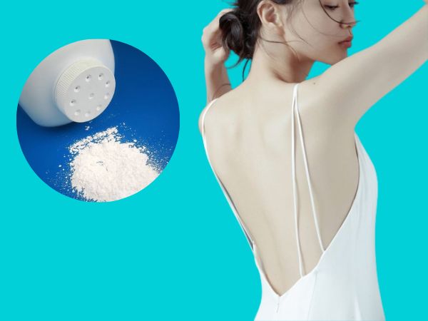 Cách làm trắng da toàn thân bằng phấn rôm