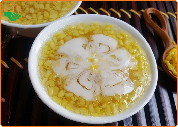 Chè bột sắn dây và đậu xanh giảm cân