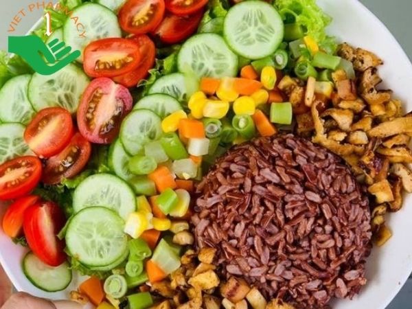 Ăn gạo lứt đen còn giúp bảo vệ thành mạch máu, hạn chế tiểu đường