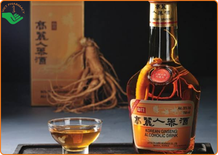 Chỉ nên uống từ 1 đến 2 ly rượu Sâm Hàn Quốc hàng ngày