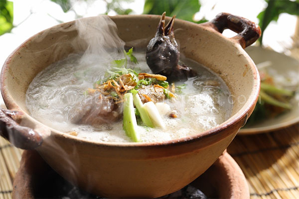 Canh bồ câu nấu bắp cải