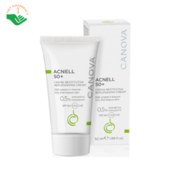 Kem ngừa mụn ban đêm cho da mụn/da nhạy cảm CANOVA Acnell Replenishing Cream 50ml