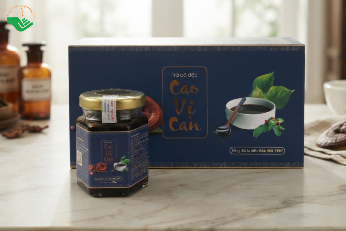 Cao Vị Can hỗ trợ bảo vệ chức năng gan (3 lọ x 100g)