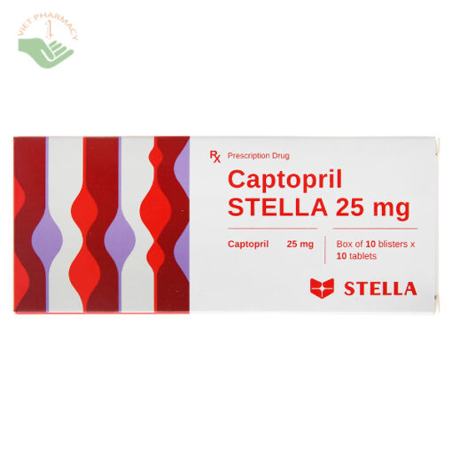Captopril Stella 25mg
