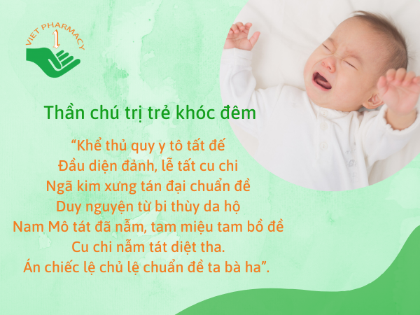Thần chú trị trẻ khóc đêm