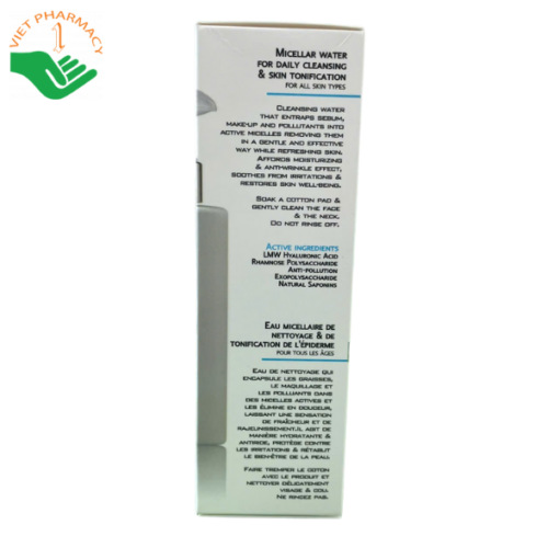 Nước tẩy trang và làm sạch cho da lão hoá Frezyderm Micellar Water Active Cleansing 200ml