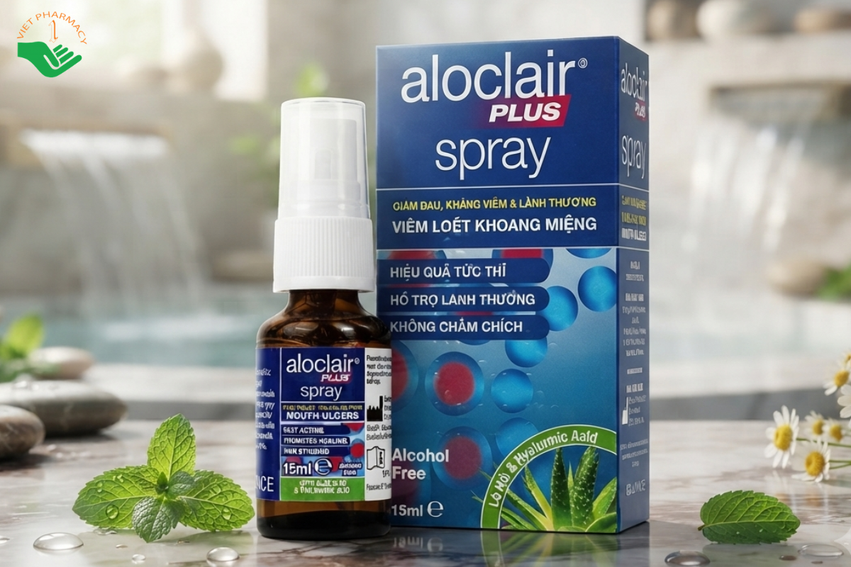Chai xịt Aloclair Plus Spray Alliance