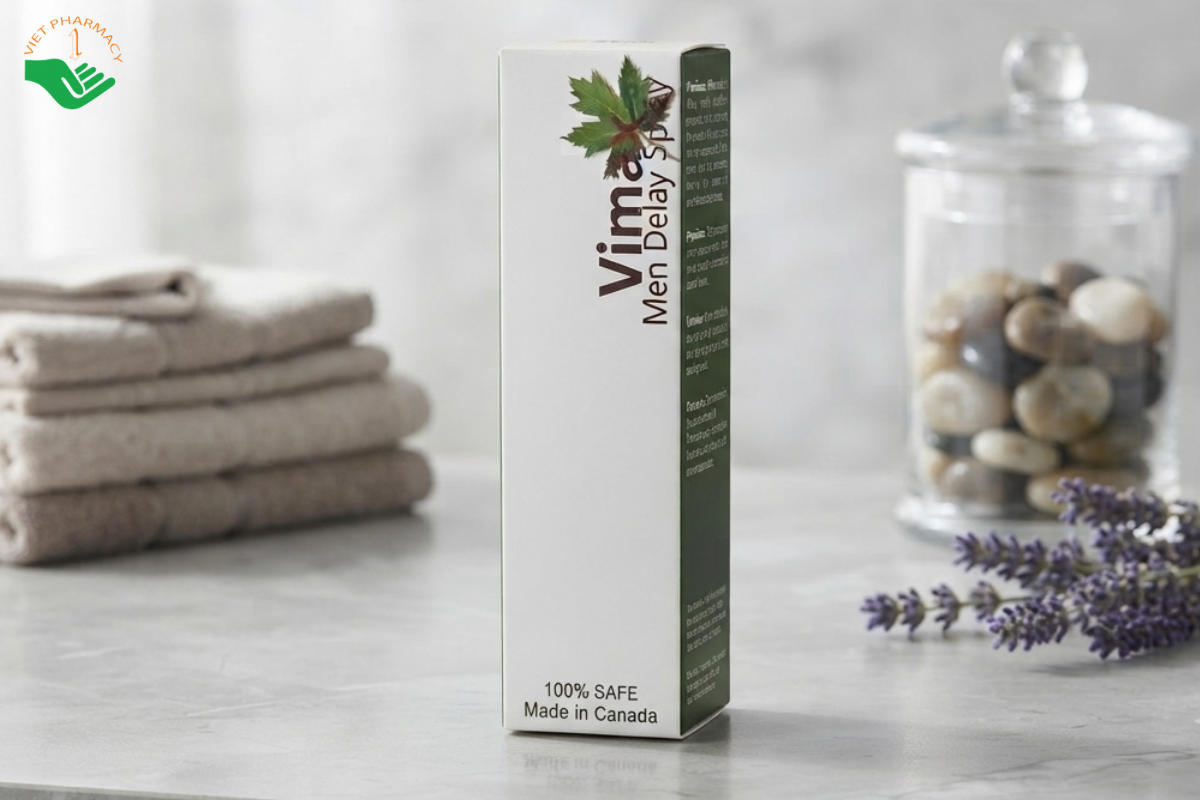 Chai xịt Vimax Men Delay Spray chống xuất tinh sớm, giúp kéo dài thời gian quan hệ (Chai 12ml)