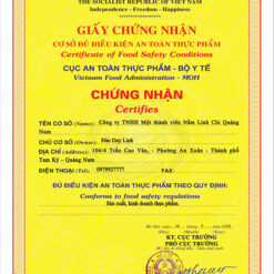 Nấm lim xanh Quảng Nam Linasa - Nguyên tai hộp 500g