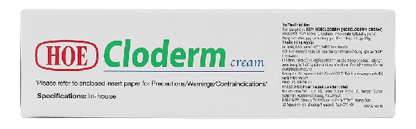 Kem bôi HoeCloderm Cream trị viêm da