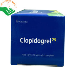 Thuốc Clopidogrel 75mg phòng ngừa nhồi máu cơ tim, đột quỵ