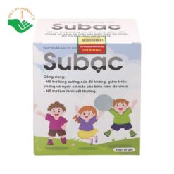Cốm Subạc - tăng cường sức khỏe trẻ em và người lớn